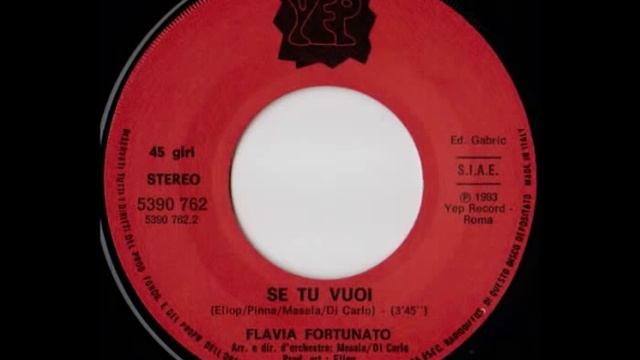 Flavia Fortunato - Se Tu Vuoi