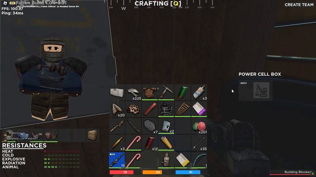 ГАЙД ПО ИГРЕ FALLEN SURVIVAL (RUST IN ROBLOX) смотреть онлайн