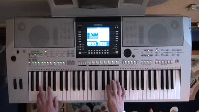 Eigene Melodie 3. Мелодия собственного сочинения-Yamaha PSR-S710 смотреть онлайн