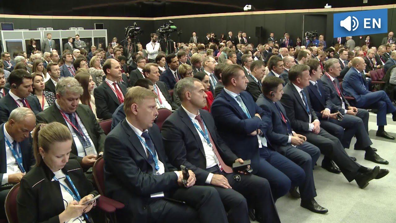 Speech By Alexey Miller At St. Petersburg International Economic Forum 2018