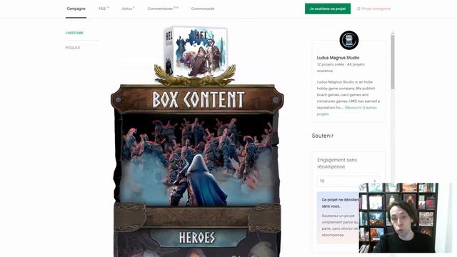 Suivi Menu Crowdfunding: 7 Décembre 2022 - Maple Valley, Runar, Fit To Print, Sbires, Etc