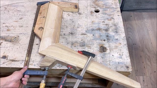 DIY MODERN CHAIR.Woodworking.