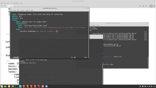 RHCE 8 - Studies part 10 -- Ansible Conditionals -- WHEN Condition смотреть онлайн