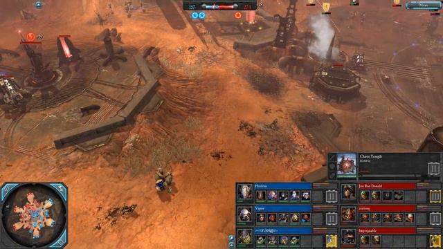 Dawn of War 2 - 3v3 | Haidran + Vapor + FiSH [vs] Jon Ron Donald + zeetorq + Impregnable смотреть онлайн