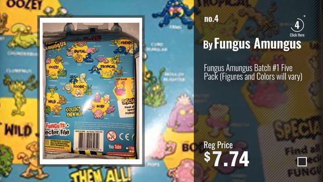 Top 10 Fungus Amungus Toys & Games [2018]: Fungus Amungus Mega Pack - 10 Pack Collection - Batch 1 смотреть онлайн
