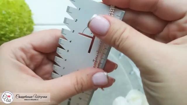 Свадебные серьги "Ниточки счастья" (золотистый) смотреть онлайн