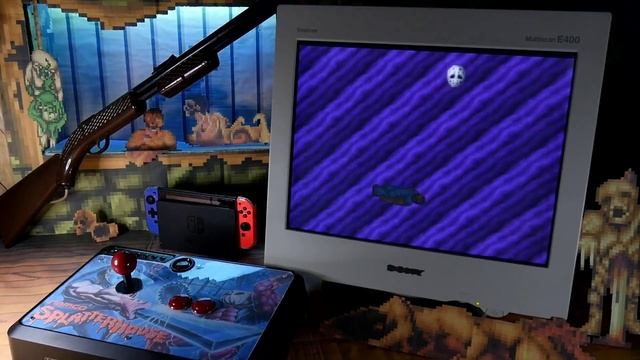 Splatterhouse (Nintendo Switch) Sony Trinitron CPD-E400 CRT playthrough смотреть онлайн