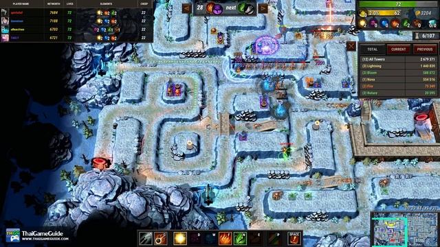 Element TD 2 [Online Co-op] : Co-op Mode ~ Co-op - Tundra - Insane - Pick - Full - Balanced смотреть онлайн
