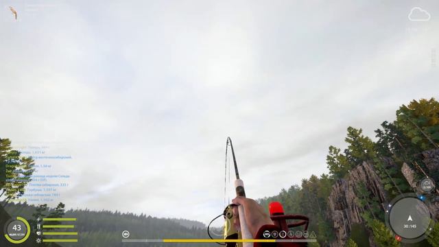 Трофей таймень 70,445кг!!!!.Русская рыбалка 4 смотреть онлайн