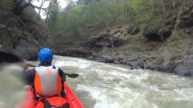 Река Малка, Лахранский каньон и порог Амбразура. Байдарка Каньон-Экстрим смотреть онлайн