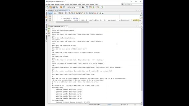 Pokemon Damage Calculator in Java - Portfolio Project смотреть онлайн