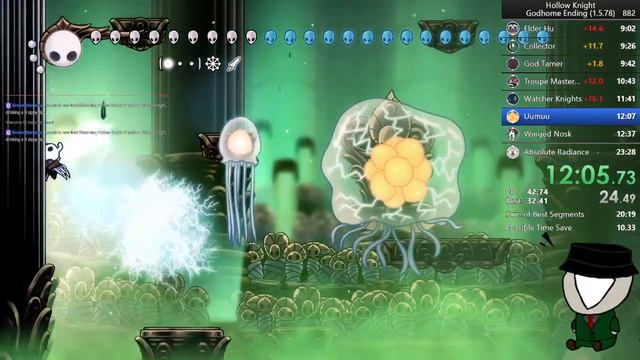 How I got top 50 on a totally normal speedrun of Hollow Knight P5 смотреть онлайн