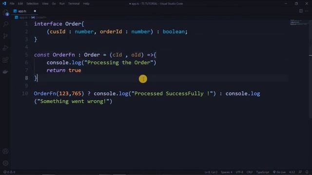 TypeScript Interface as Function Type in Tamil | TypeScript Tutorial in Tamil смотреть онлайн