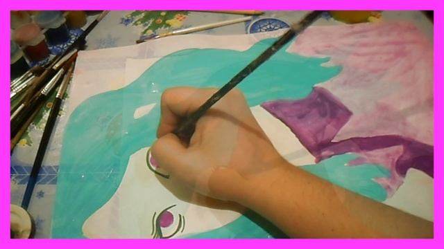 КАК НАРИСОВАТЬ ДЕВУШКУ?КАК РИСОВАТЬ ГУАШЬЮ?Drawing Tutorial - How to color. Pastel Girl смотреть онлайн