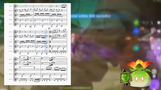 Genshin Impact: Swirls of Shamshir (Sumeru Battle Theme) - arranged for 5 clarinets смотреть онлайн