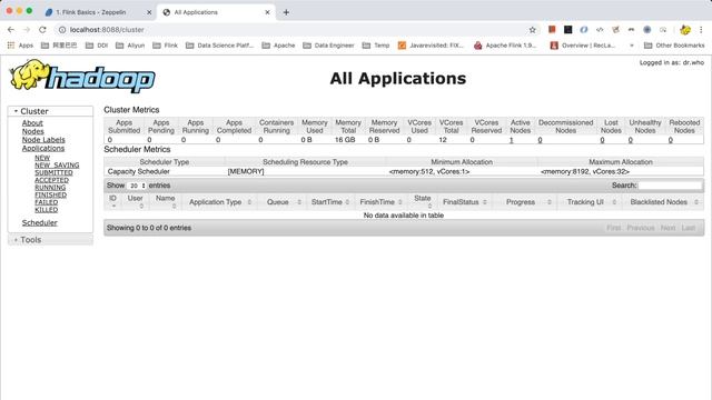 Flink Development Platform: Apache Zeppelin - Part 4 Flink yarn mode смотреть онлайн