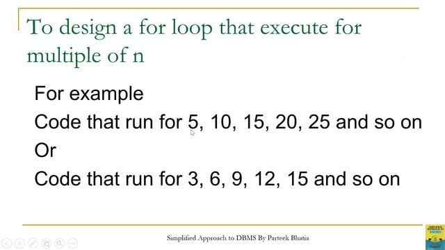 Assignment Based on For Loop смотреть онлайн
