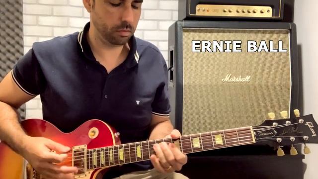 ERNIE BALL POWER SLINKY VS ELIXIR OPTIWEB!!! GUITAR STRINGS. SERÁ QUE DÁ DIFERENÇA NO SOM??? смотреть онлайн