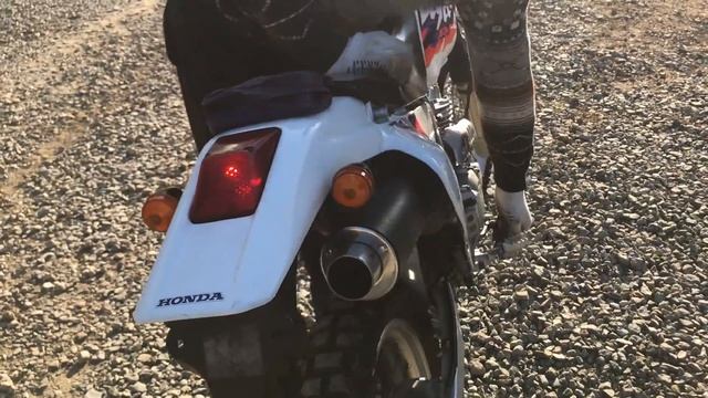 Видео запуска Honda XR 250 BAJA смотреть онлайн