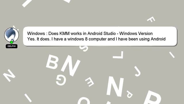 Windows : Does KMM works in Android Studio - Windows Version смотреть онлайн