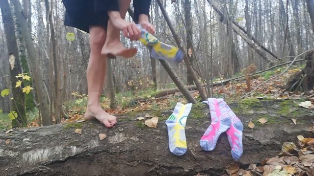 ? Зимние носки для активного отдыха, подробный обзор и примерка ? смотреть онлайн