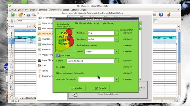Exportar datos desde tablas de bases de datos (MySql, Sqlite3, PostgreSQL) al generador de carnets смотреть онлайн