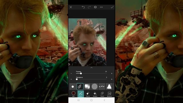 PICSART SPEED ART | CYBER PUNK| ЭПИЧНОЕ ФОТО ДЛЯ INSTAGRAM | PICSART EDITING |Пикс Арт @ObOroTGo смотреть онлайн