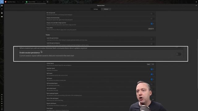 My New Linux Desktop - Material Shell смотреть онлайн