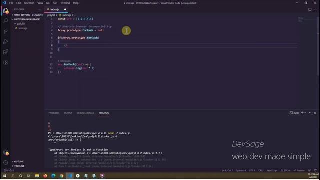 Javascript Polyfills Explained Simply смотреть онлайн