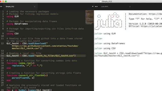 1 - Linear Regression with Julia смотреть онлайн