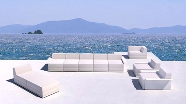 Balkon Lounge Möbel In Weiß смотреть онлайн