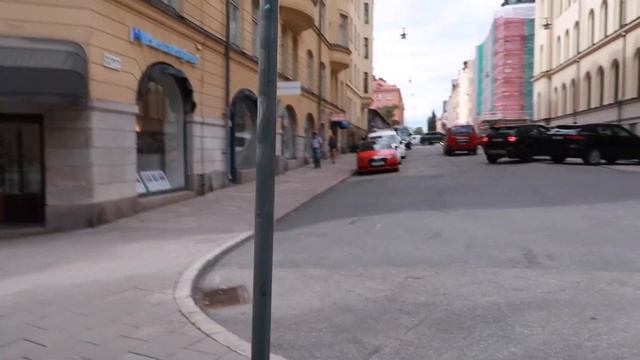 Прогулка по Стокгольму. Метро, магазины, улицы смотреть онлайн