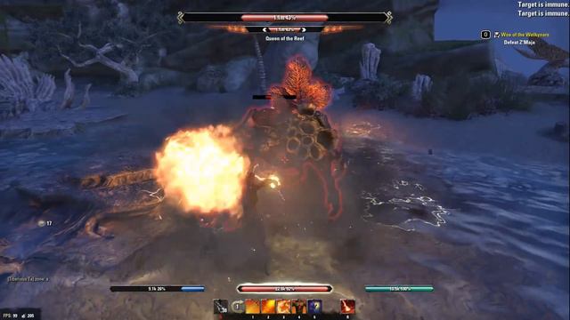 Queen of the Reef Worldboss - Summerset Zone, Elder Scrolls Online смотреть онлайн