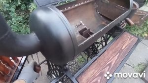 Мангал, коптильня из газовых баллонов