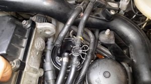 Замена топливного фильтра Passat B5 2 0 TDI