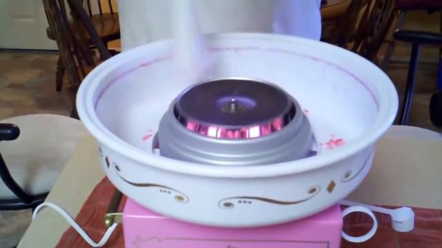 Аппарат для приготовления сладкой сахарной ваты Cotton Candy Maker смотреть онлайн