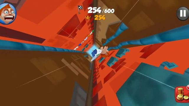 Super Falling Fred 2019 Android Gameplay [Falling At 60FPS] смотреть онлайн