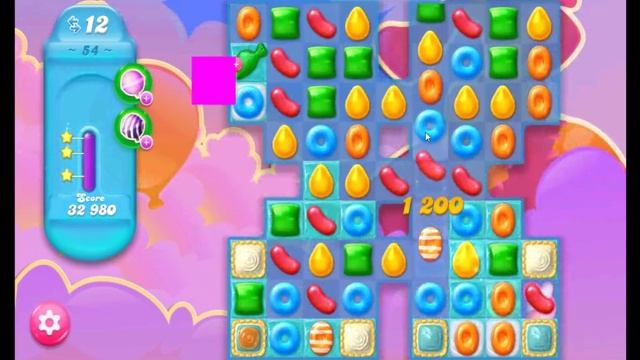 Candy Crush Jelly Saga Level 54 NEW (1st revision) смотреть онлайн