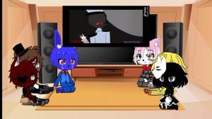 [~Реакция персонажей фнафа 1,2 на семью Афтонов. Tiktok~]