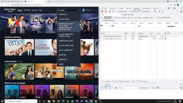 #2 Client Side and Server Side in Tamil смотреть онлайн