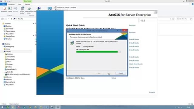 Tutorial Installing ArcGIS Server Enterprise 10.2 смотреть онлайн