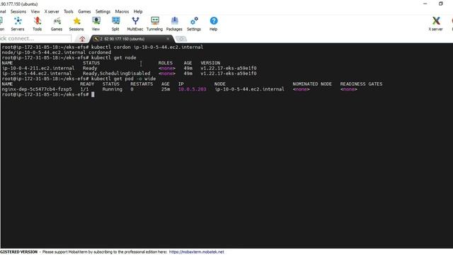 Kubernetes node cordon vs node drain смотреть онлайн