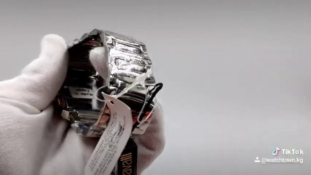 Часы мужские Roberto Cavalli tomahawk, белый циферблат с хронографом из розового золота. смотреть онлайн