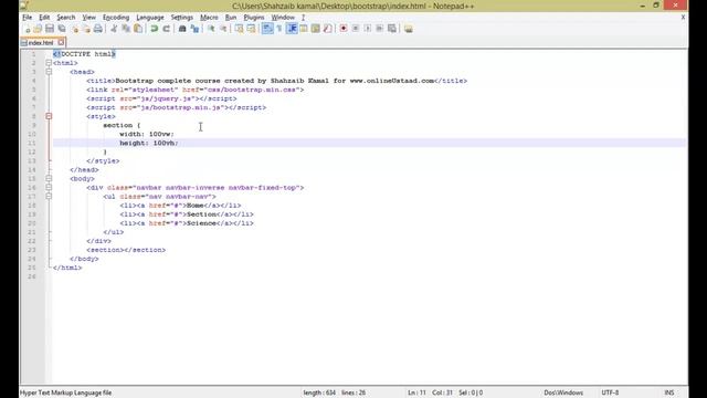 Bootstrap Framework in Urdu/Hindi part 37 scrollspy смотреть онлайн