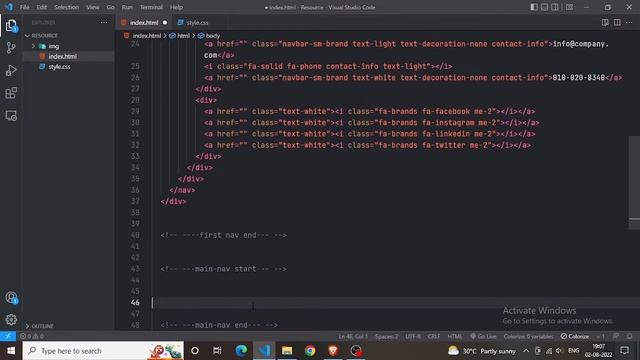 Making Navbar Of Our E-Commerce Website || How to make a website || Episode #1 смотреть онлайн