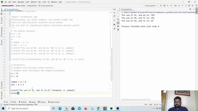Python for Absolute Beginners: #11 | Python String formatting (String Modulo, and Format method) смотреть онлайн
