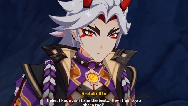 PAIMON Vs ITTO Funny Trash Talking Moments - Genshin Impact