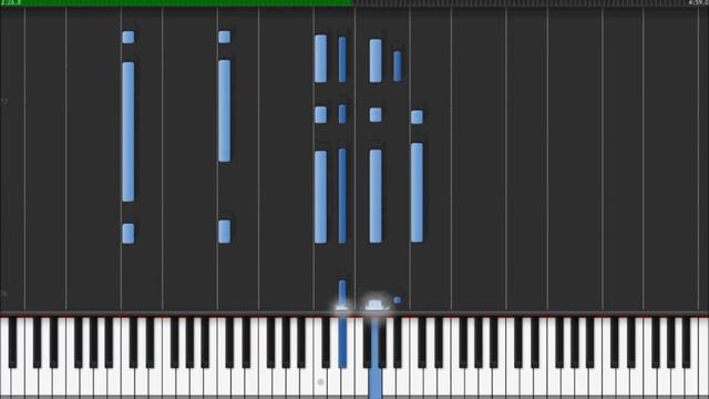Coldplay - Gravity, Piano Cover and Synthesia Tutorial смотреть онлайн