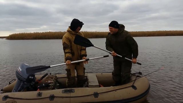 Рыбалка на Кулагинском банке, 30.10.2015 смотреть онлайн