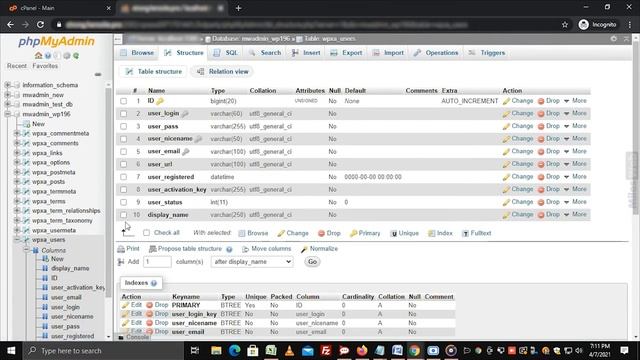 How to Drop Columns from a Database Using phpMyAdmin? | MilesWeb смотреть онлайн